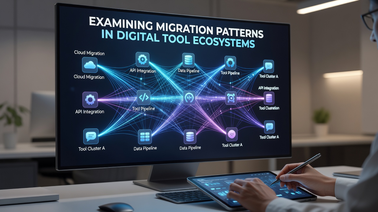 Examining Migration Patterns in Digital Tool Ecosystems